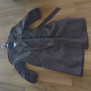 Petite Sophisticate Trench coat